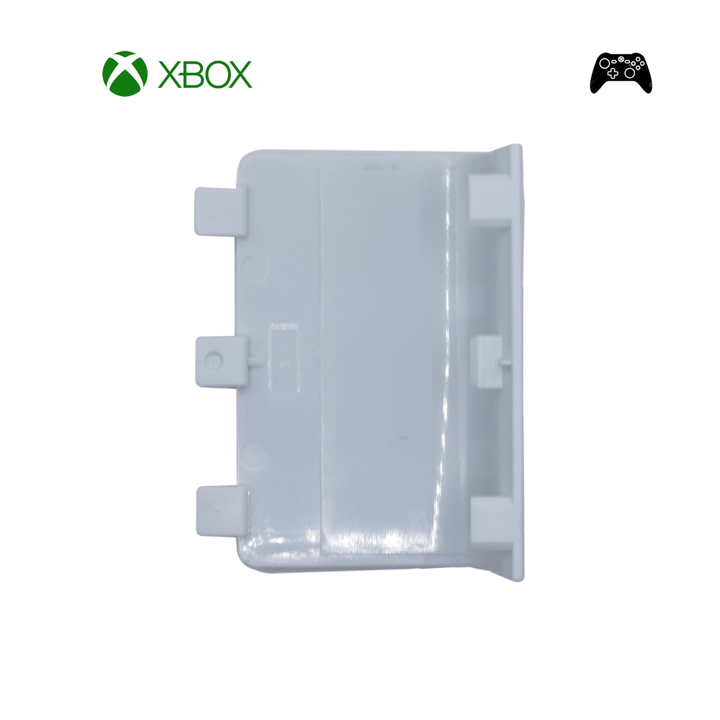 GAMING TAPA PARA TRASERA PARA CONTROL DE XBOX CON LOGO BLANCA