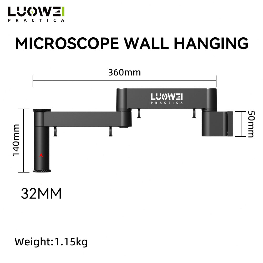 LUOWEI SOPORTE DE PARED PARA MICROSCOPIO LW-017A