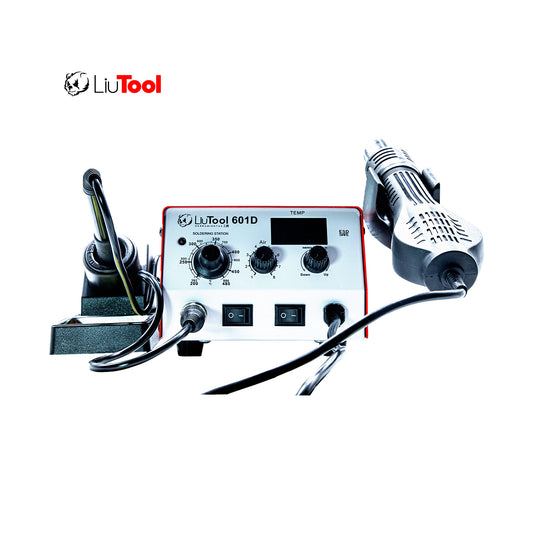 LIUTOOL ESTACION DE SOLDADURA Y AIRE CALIENTE 601D