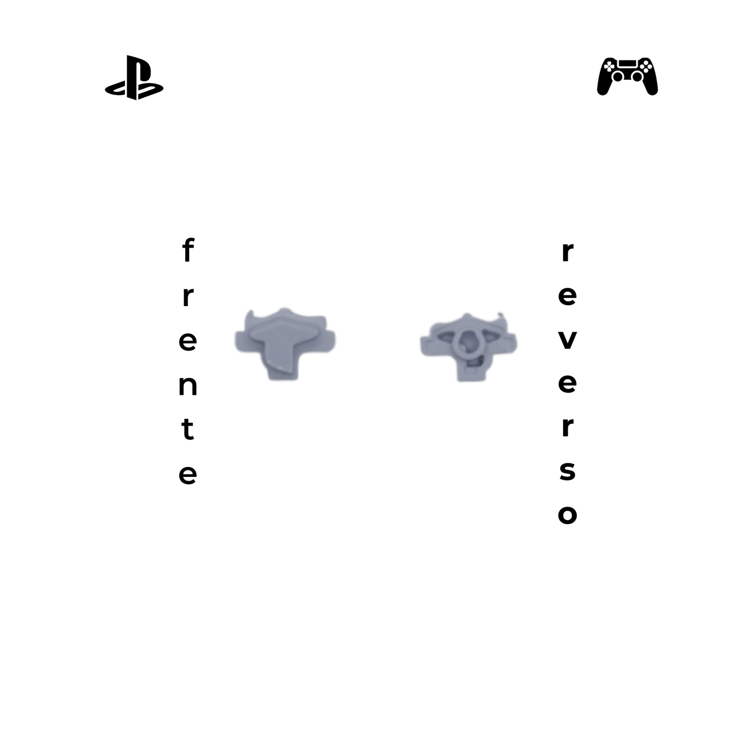 GAMING BOTONES PARA CONTROL DE PS5 NEGRO