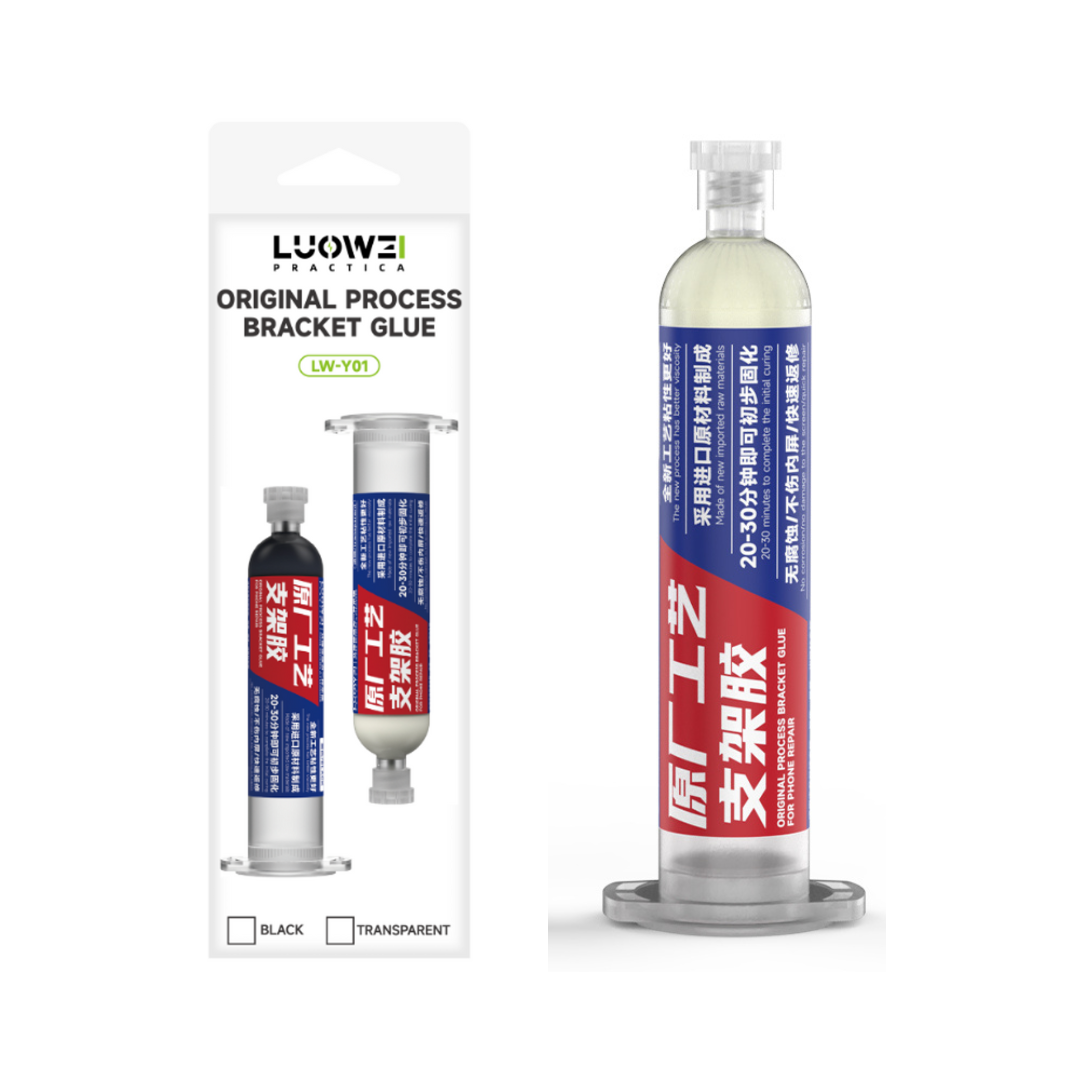 LUOWEI PEGAMENTO TRANSPARENTE PARA TAPA 30ML LW-Y01
