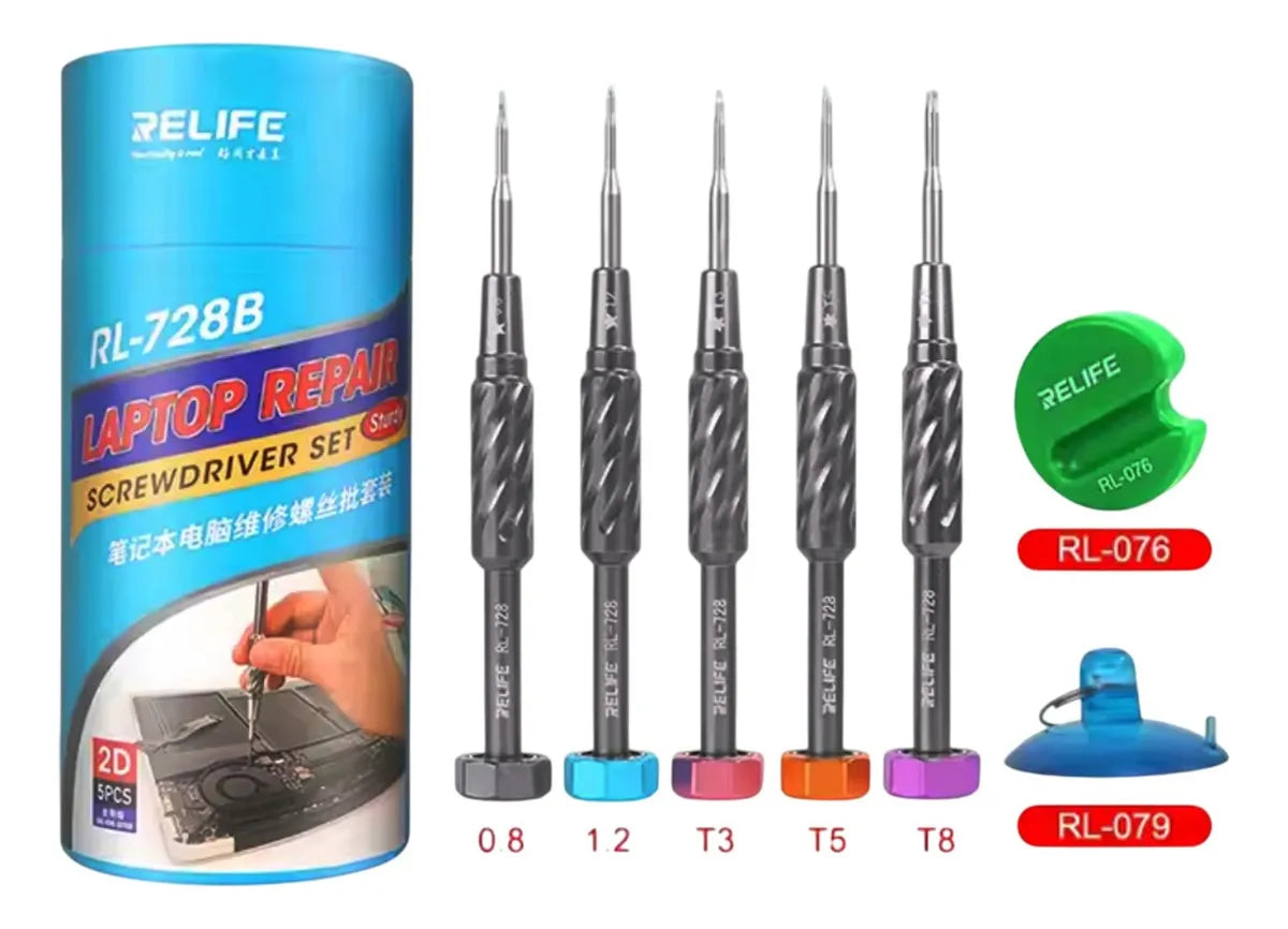 RELIFE JUEGO DE DESARMADORES RL-728B