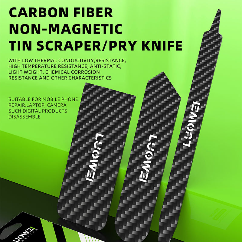 LUOWEI ESPATULA DE FIBRA DE CARBONO LW (T03, T02, T01)