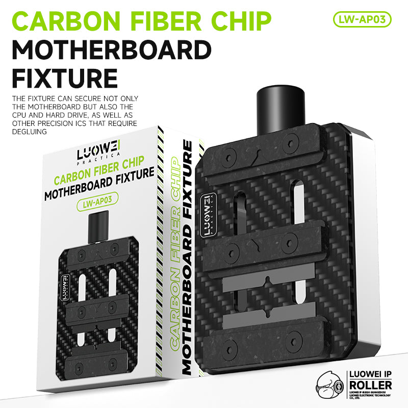 LUOWEI BASE PARA SOLDAR DE FIBRA DE CARBONO LW-AP03