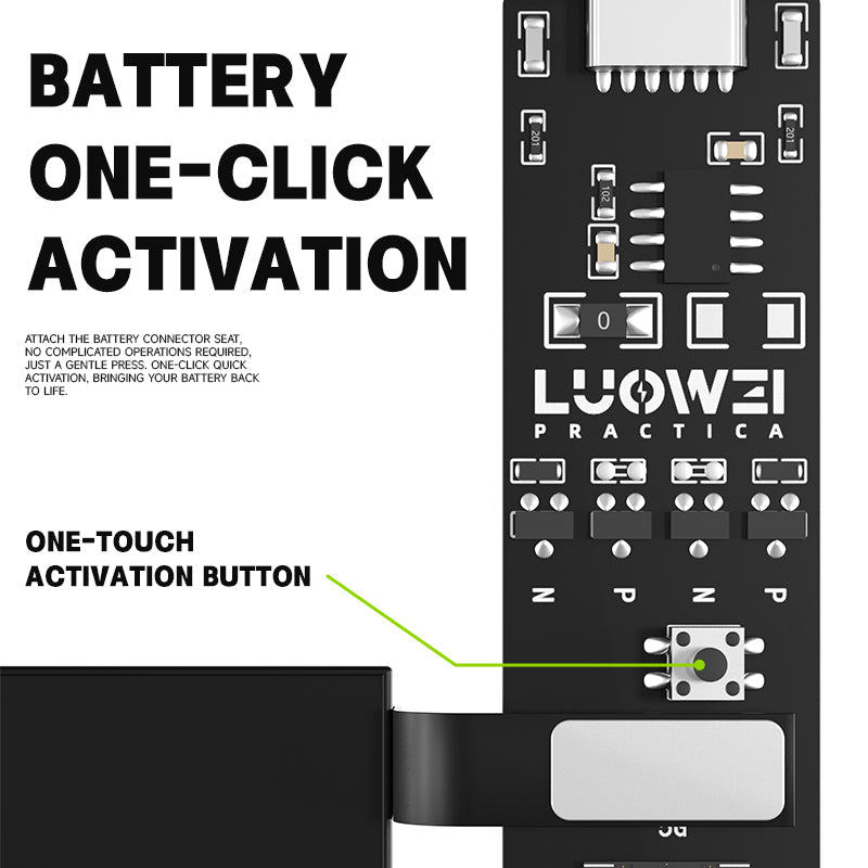 LUOWEI ACTIVADOR DE BATERIAS PARA IPHONE LW-B02