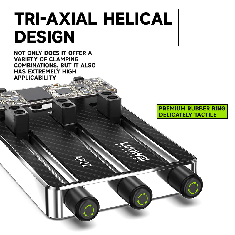 LUOWEI BASE PARA SOLDAR DE FIBRA DE CARBONO LW-AP02