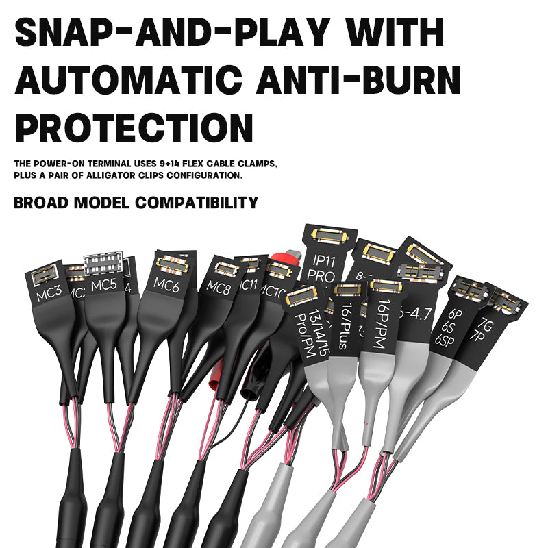 LUOWEI CABLE DE ARRANQUE PARA ANDROID Y IPHONE LW-325