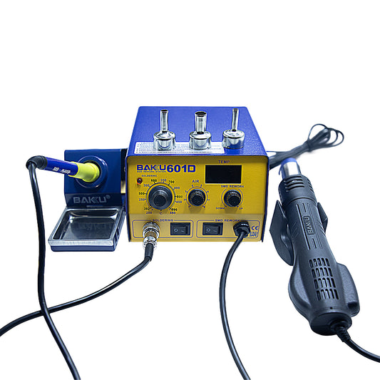 BAKU ESTACION DE SOLDADURA Y AIRE CALIENTE BK-601D