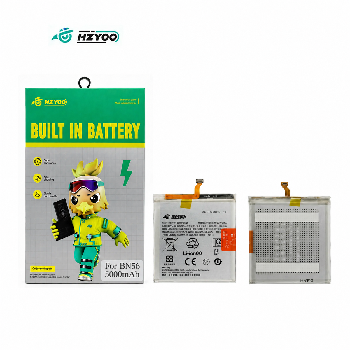 HZYOO BATERIA XIAOMI REDMI 9A , 9C