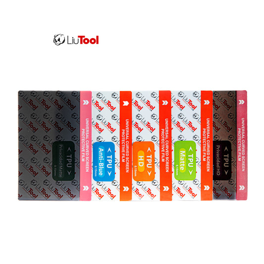 LIUTOOL COMBO MIX TPU HIDROGEL 2 (10HD, 10MT, 10 BRAY, 10PRV HD, 10PRV MT)