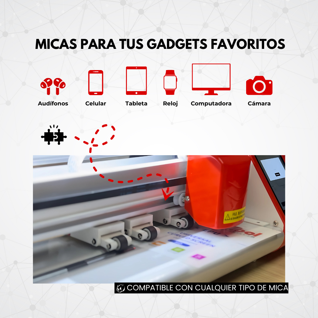 LIUTOOL MAQUINA CORTADORA MICA HIDROGEL