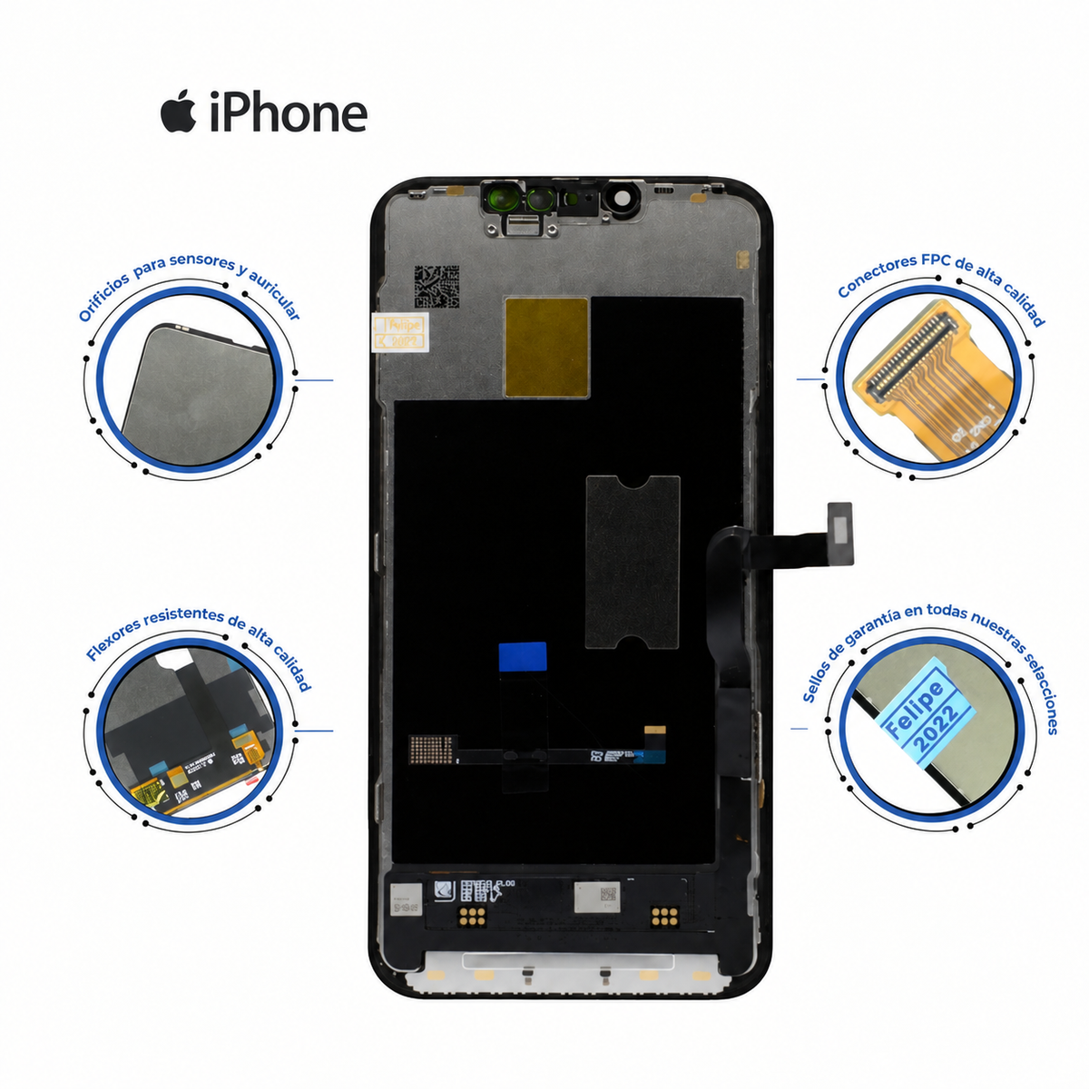 PANTALLA PARA IPHONE 13 PRO PARA CAMBIO DE IC