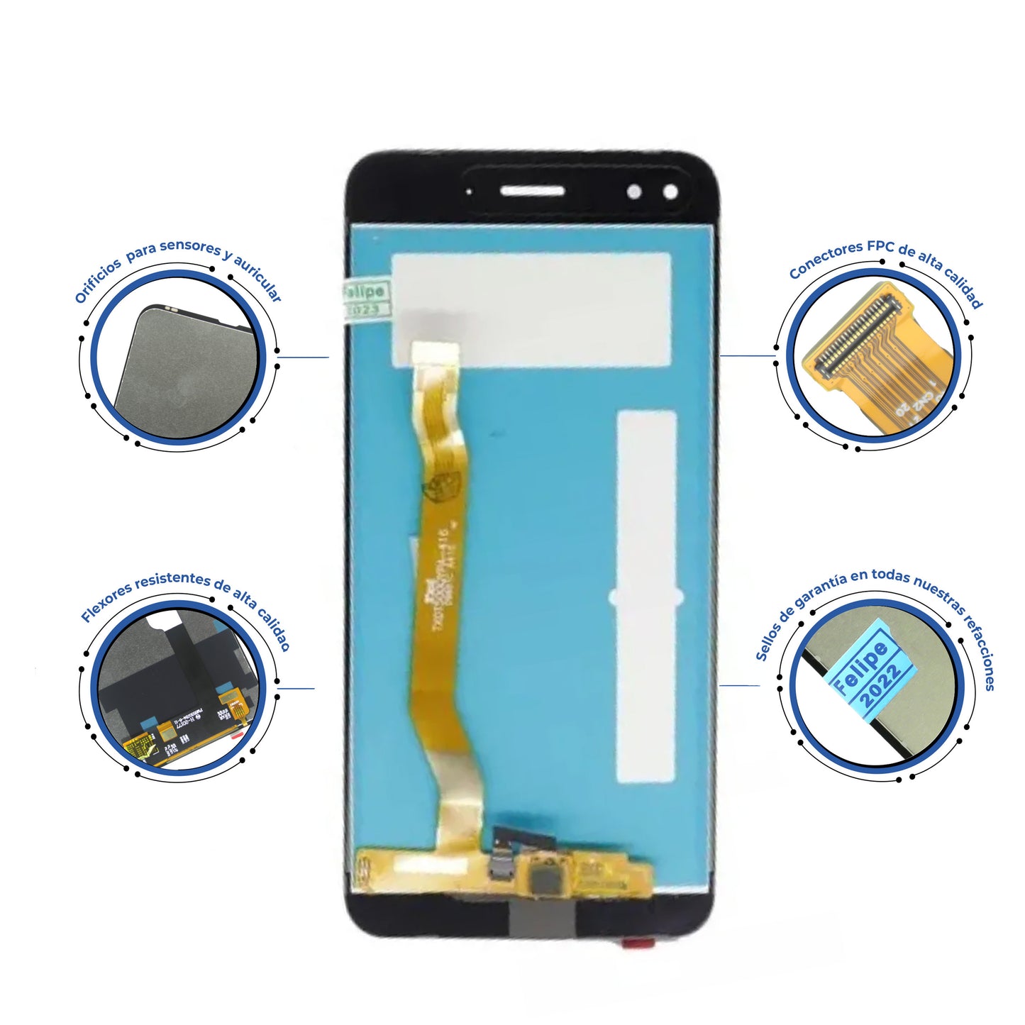 PANTALLA HUAWEI G ELITE PLUS NEGRO