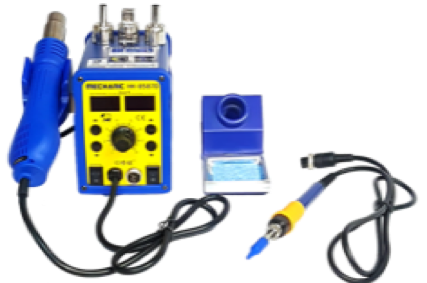 MECHANIC ESTACION DE SOLDADURA Y AIRE CALIENTE HK-8587D