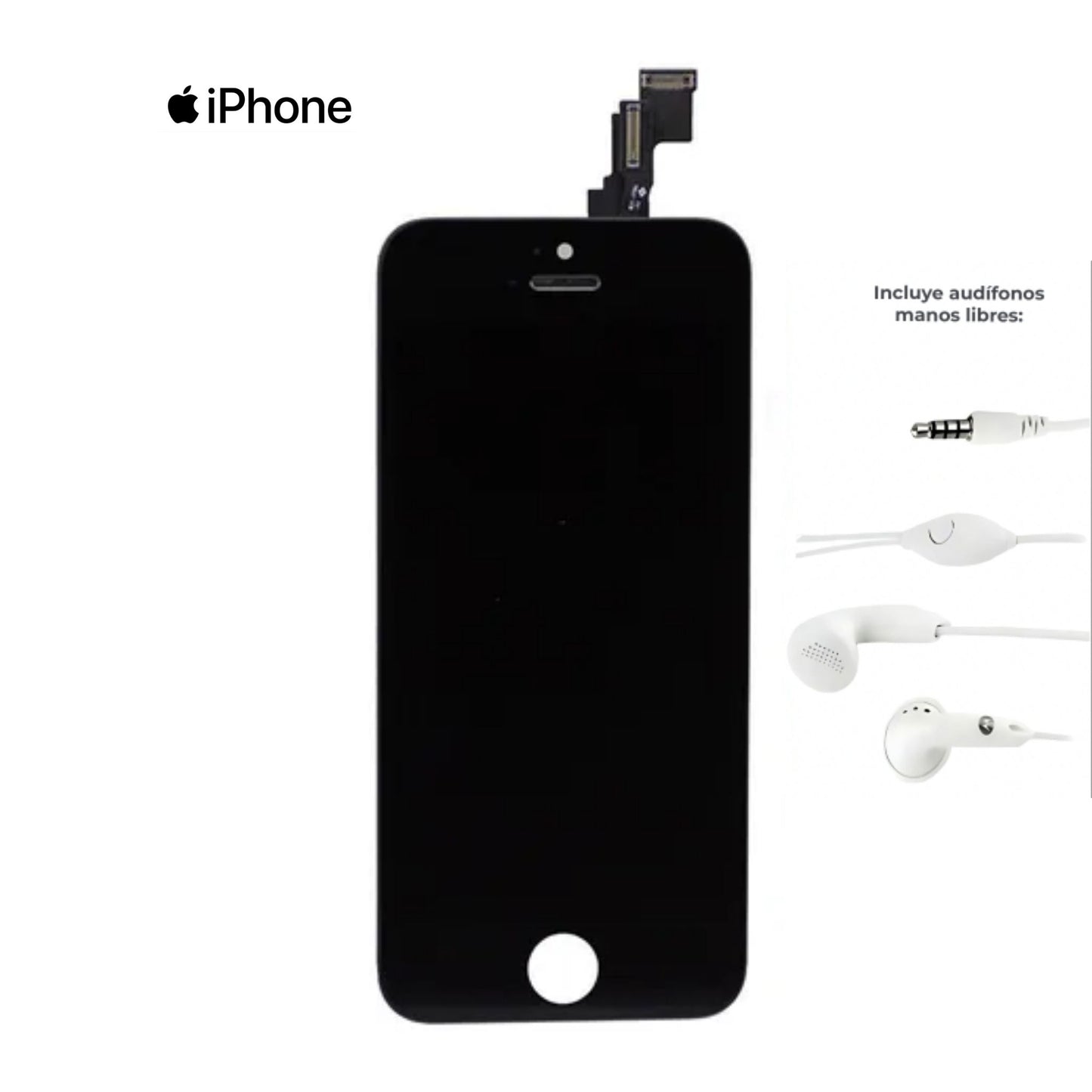 PANTALLA IPHONE 5C NEGRO