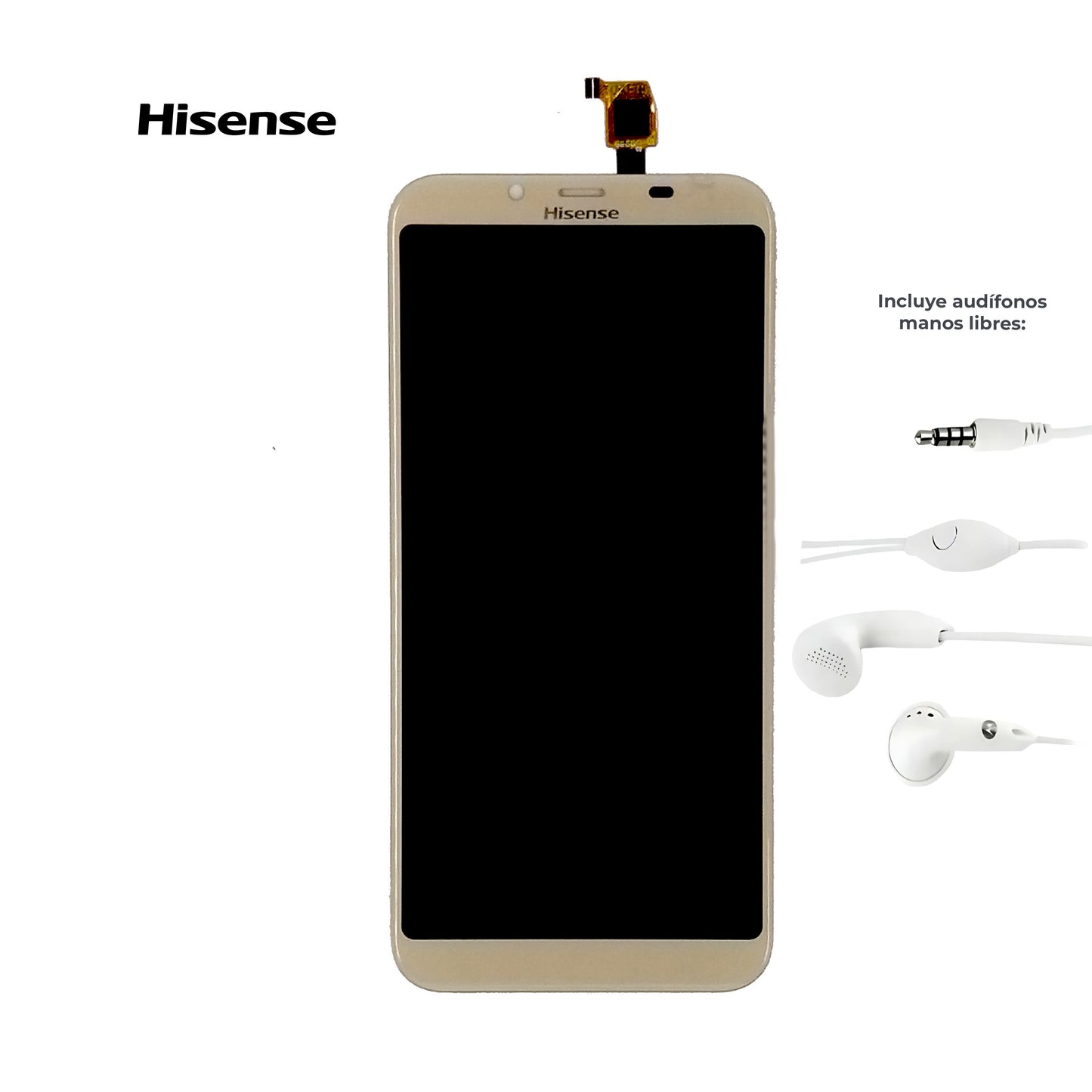 PANTALLA HISENSE H17 DORADO