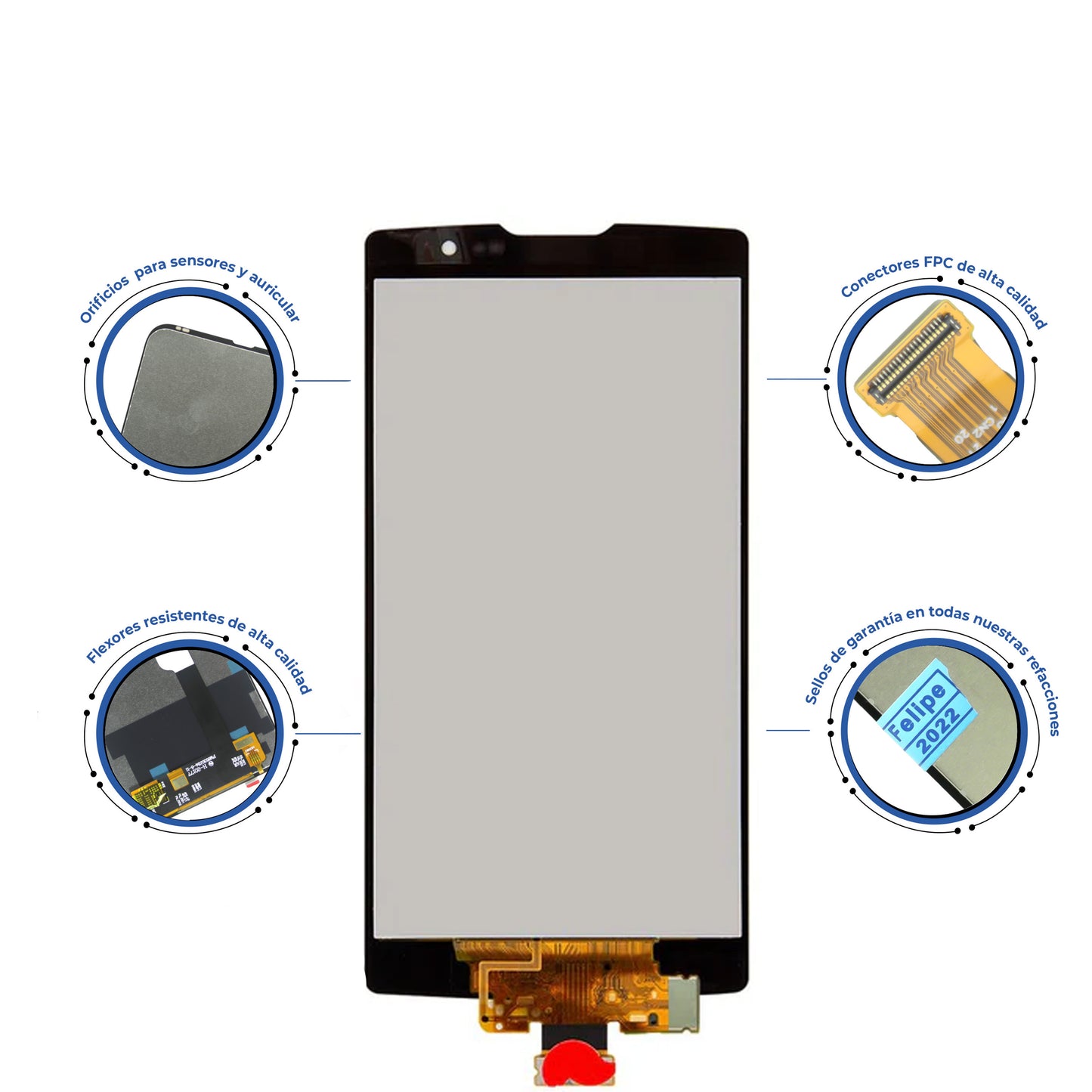 PANTALLA LG H420 / H440 / SPIRIT NEGRO