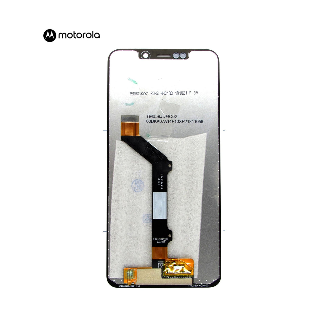 PANTALLA PARA MOTOROLA ONE ACTION / ONE VISION NEGRO