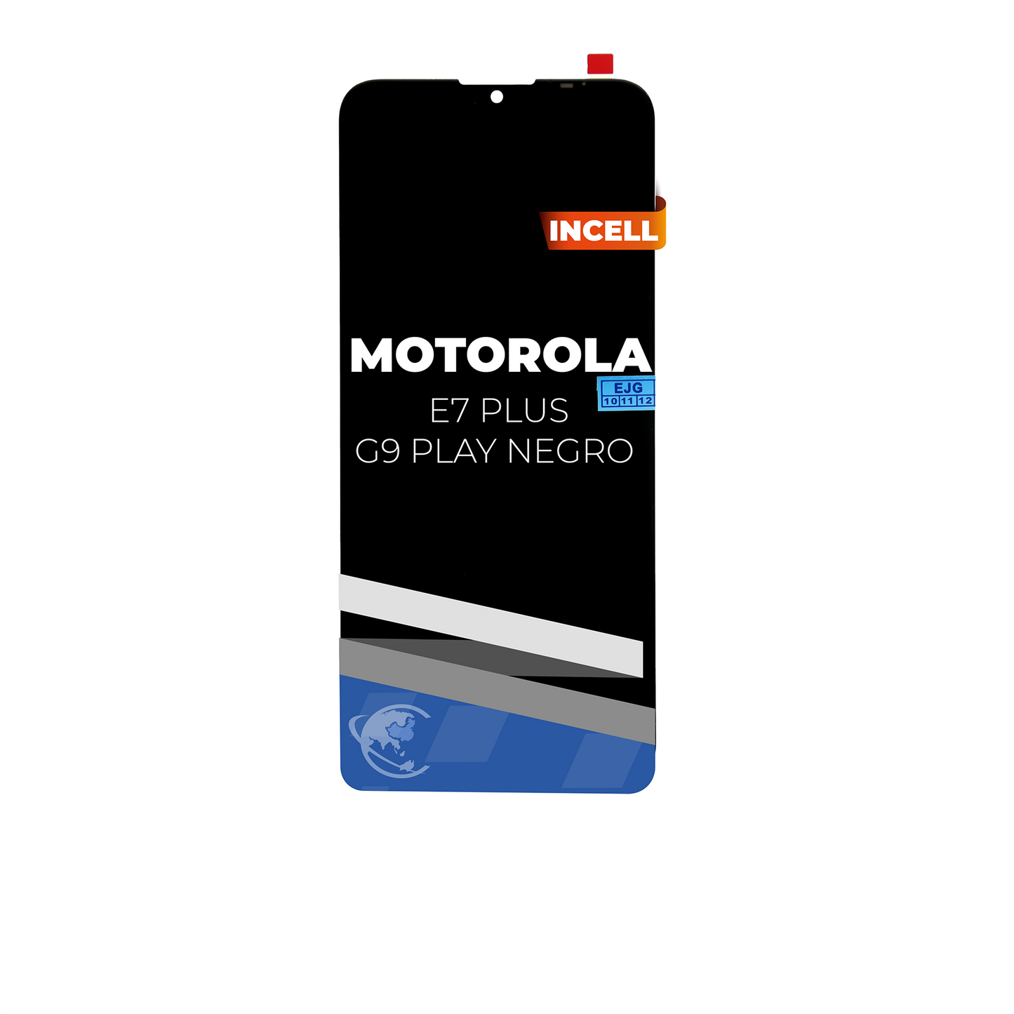 PANTALLA MOTOROLA E7 PLUS / G9 / G9 PLAY NEGRO