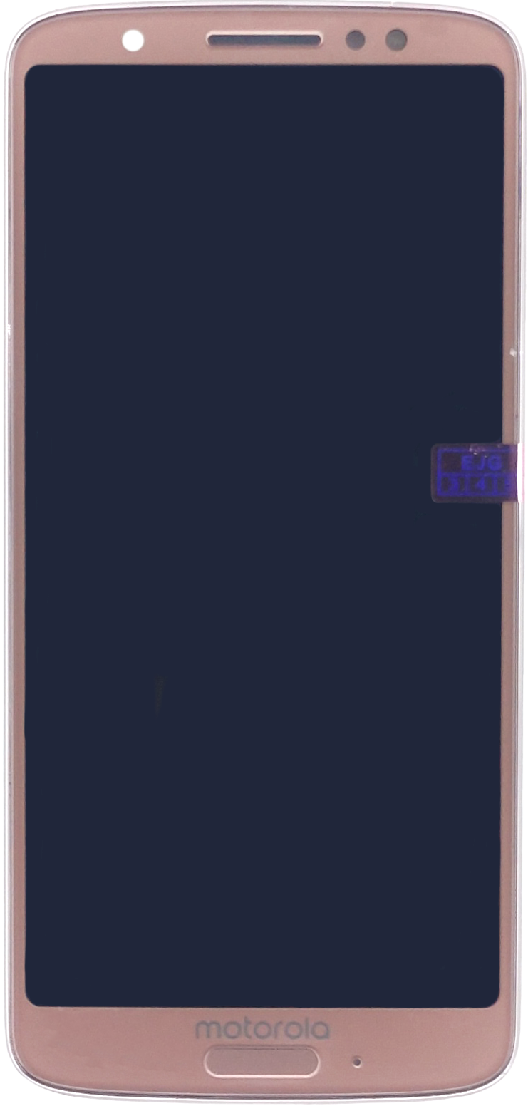 PANTALLA MOTOROLA G6 ROSA CON MARCO