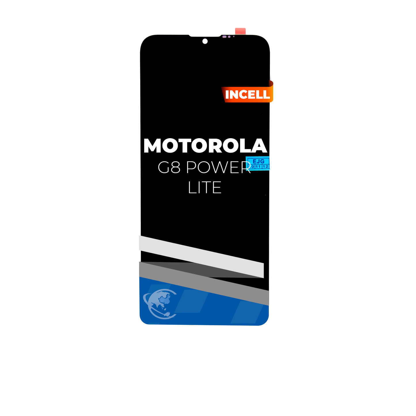 PANTALLA MOTOROLA G8 POWER LITE NEGRO
