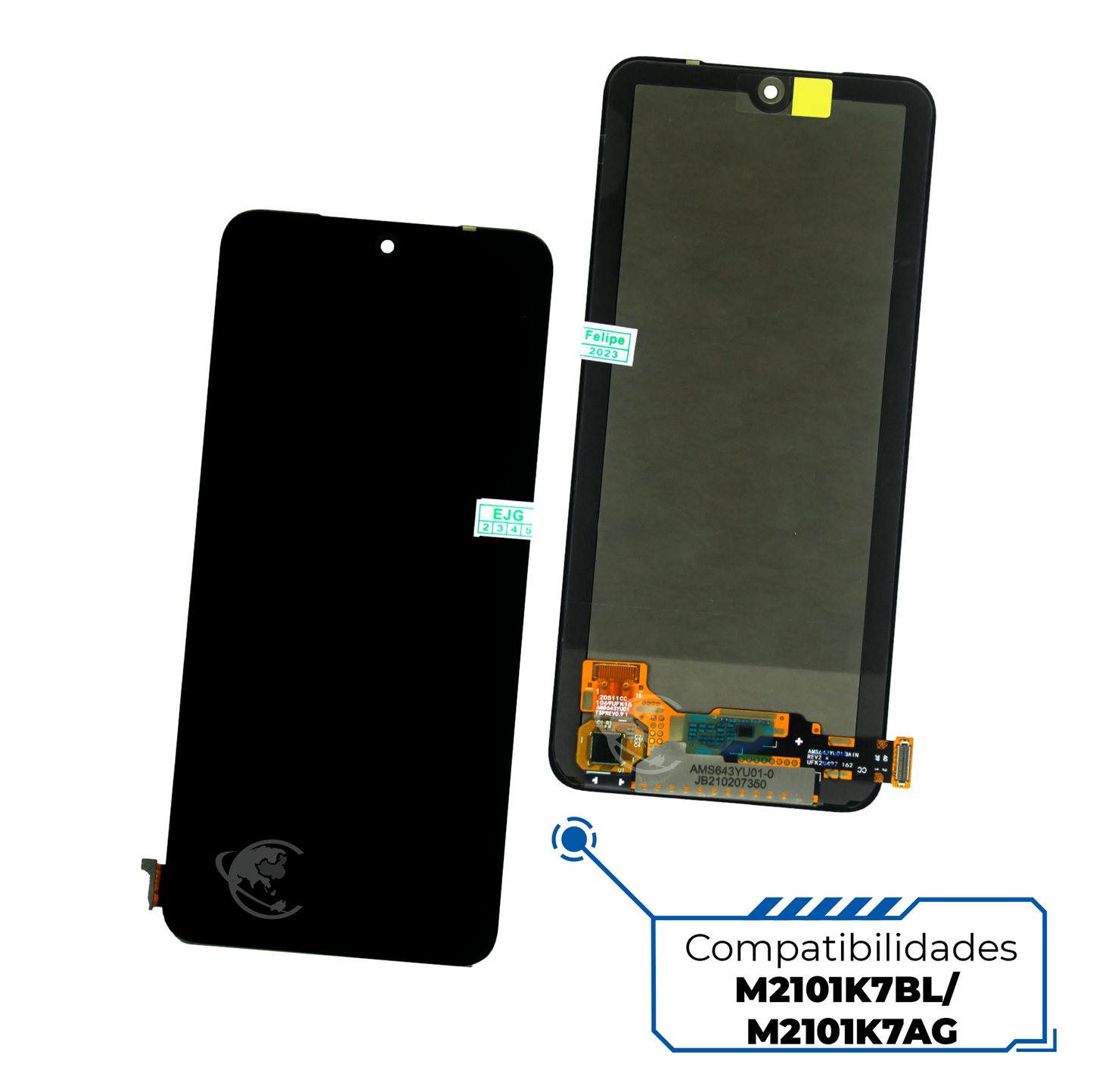 PANTALLA XIAOMI REDMI NOTE 10s , REDMI NOTE 10 4g , POCO M5s CALIDAD OLED
