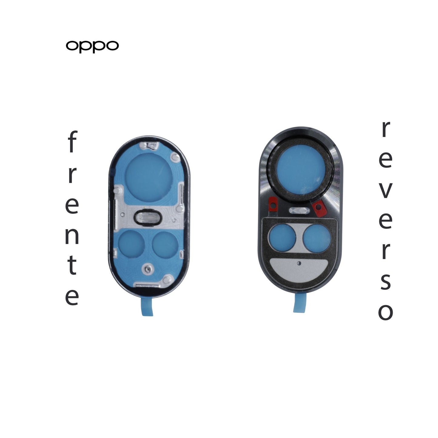 LENS DE CAMARA OPPO RENO 10 PRO NEGRO CON MARCO