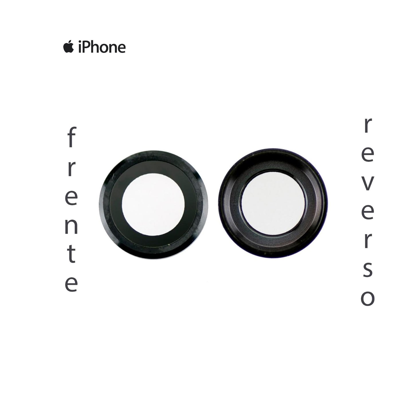 LENS DE CAMARA IPHONE 6G PLUS NEGRO