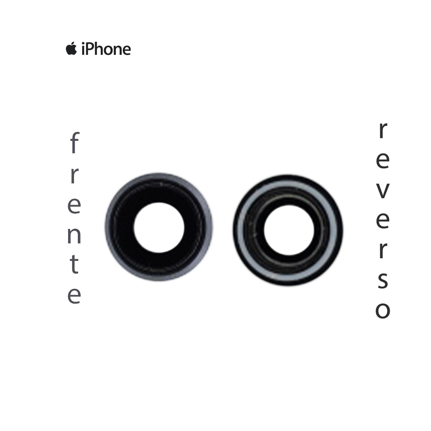 LENS DE CAMARA IPHONE 8G NEGRO