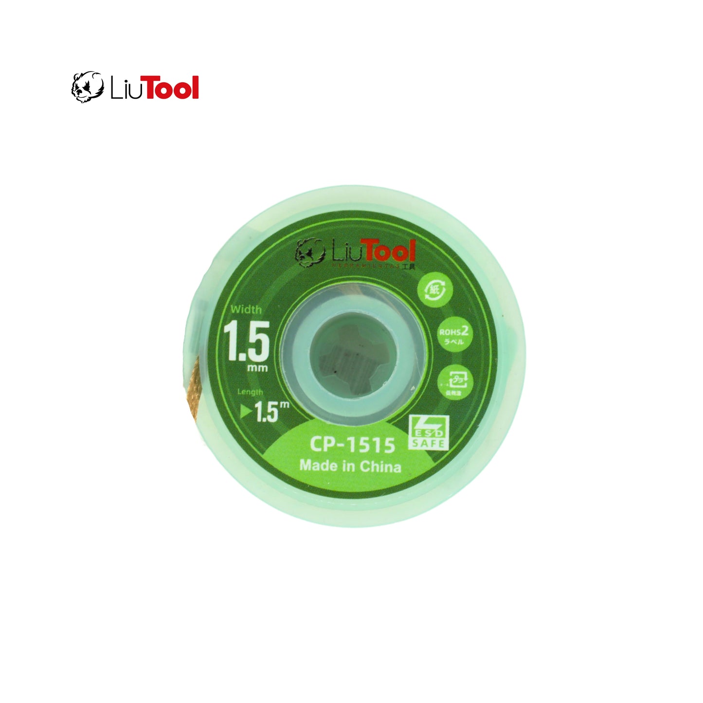 LIUTOOL MALLA DESOLDADORA 1.5 mm X 1.5 mts