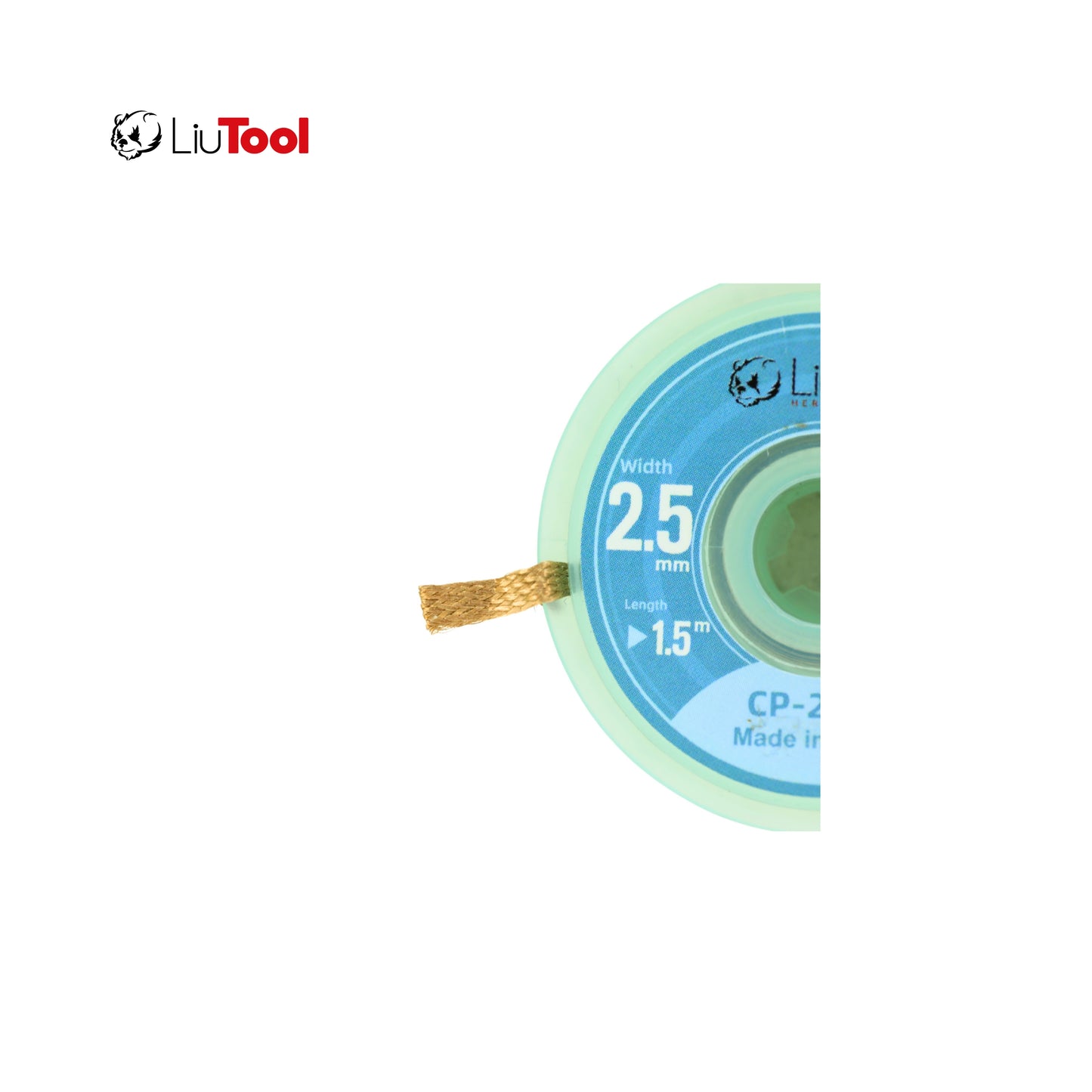 LIUTOOL MALLA DESOLDADORA 2.5 mm x 1.5 mts