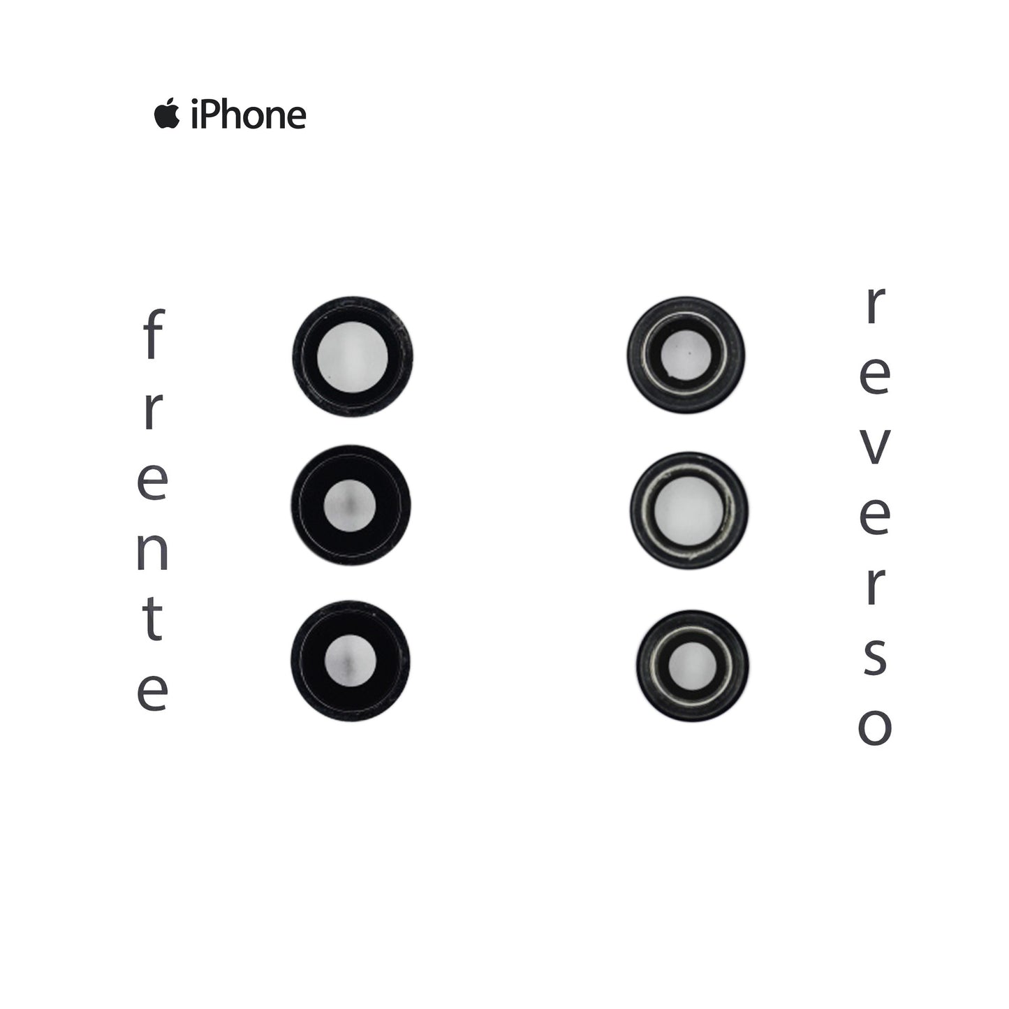 LENS DE CAMARA IPHONE 11 PRO MAX PLATA