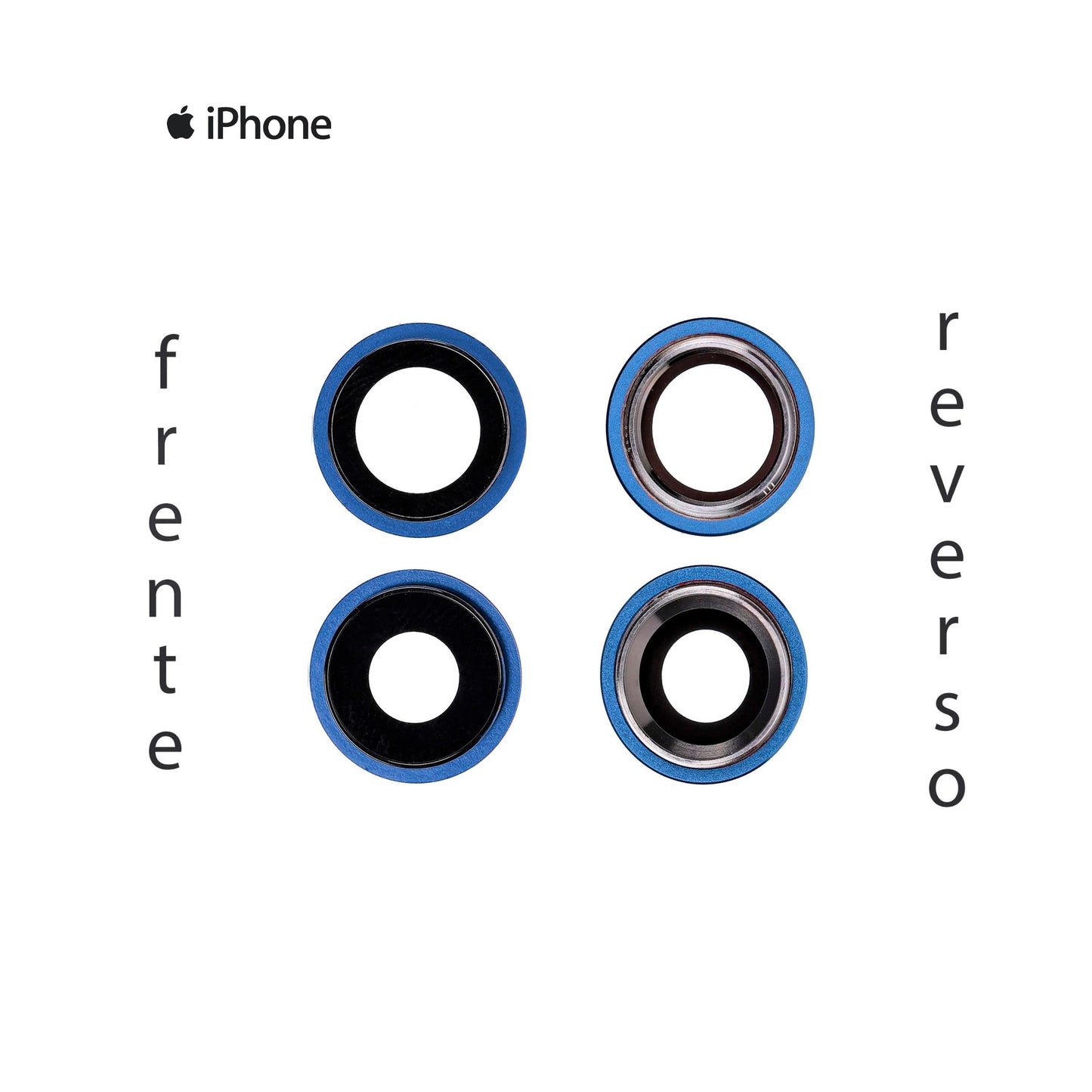 LENS DE CAMARA IPHONE 12 AZUL