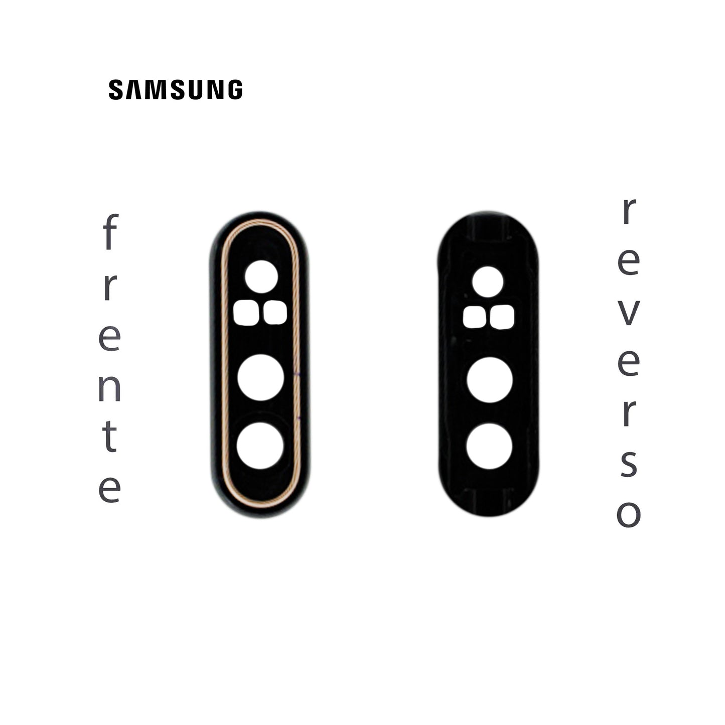 LENS DE CAMARA SAMSUNG A80 DORADO