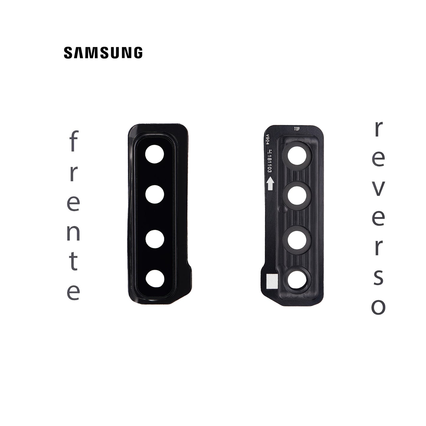 LENS DE CAMARA SAMSUNG A9 2018 NEGRO