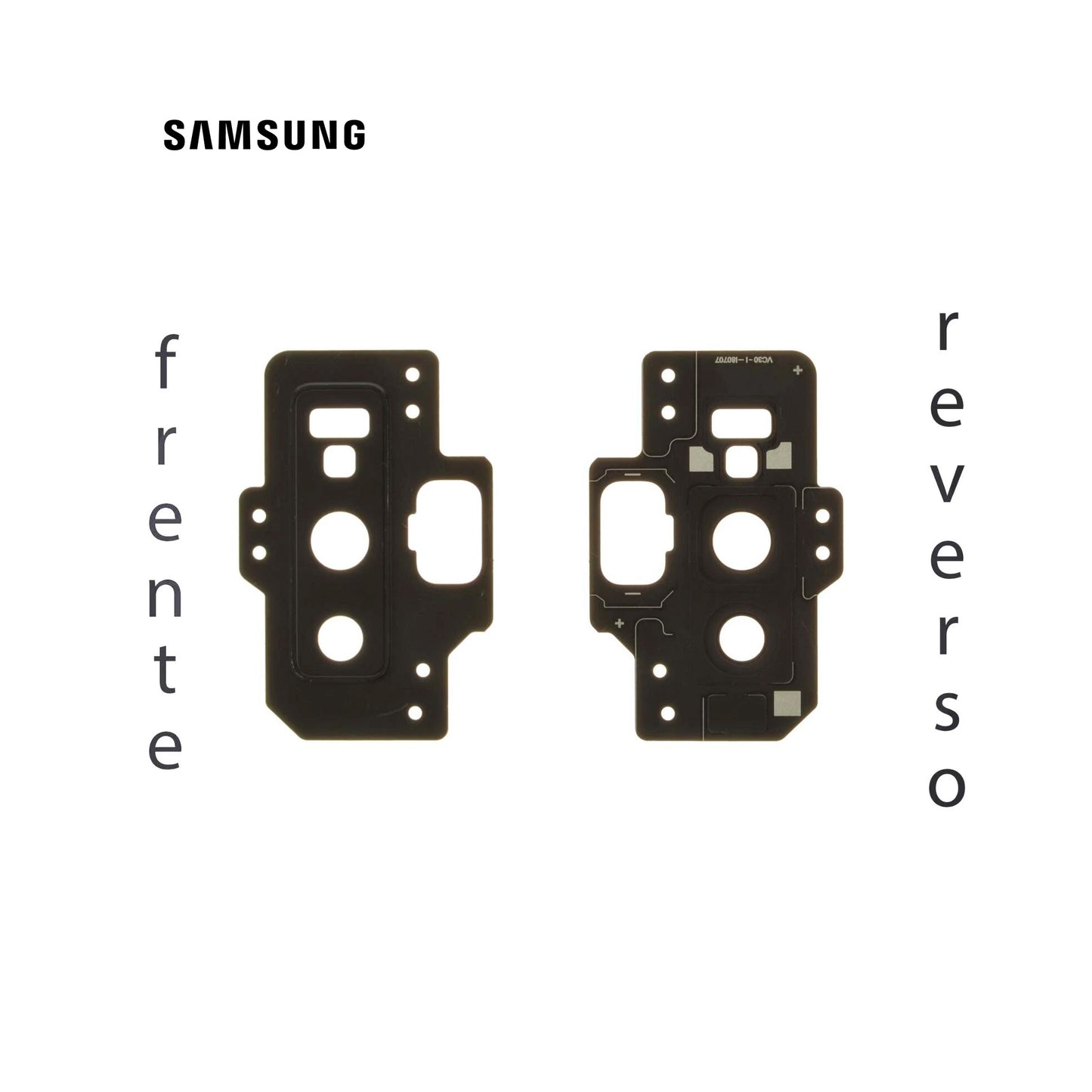 LENS DE CAMARA SAMSUNG NOTE 9 NEGRO CON MARCO