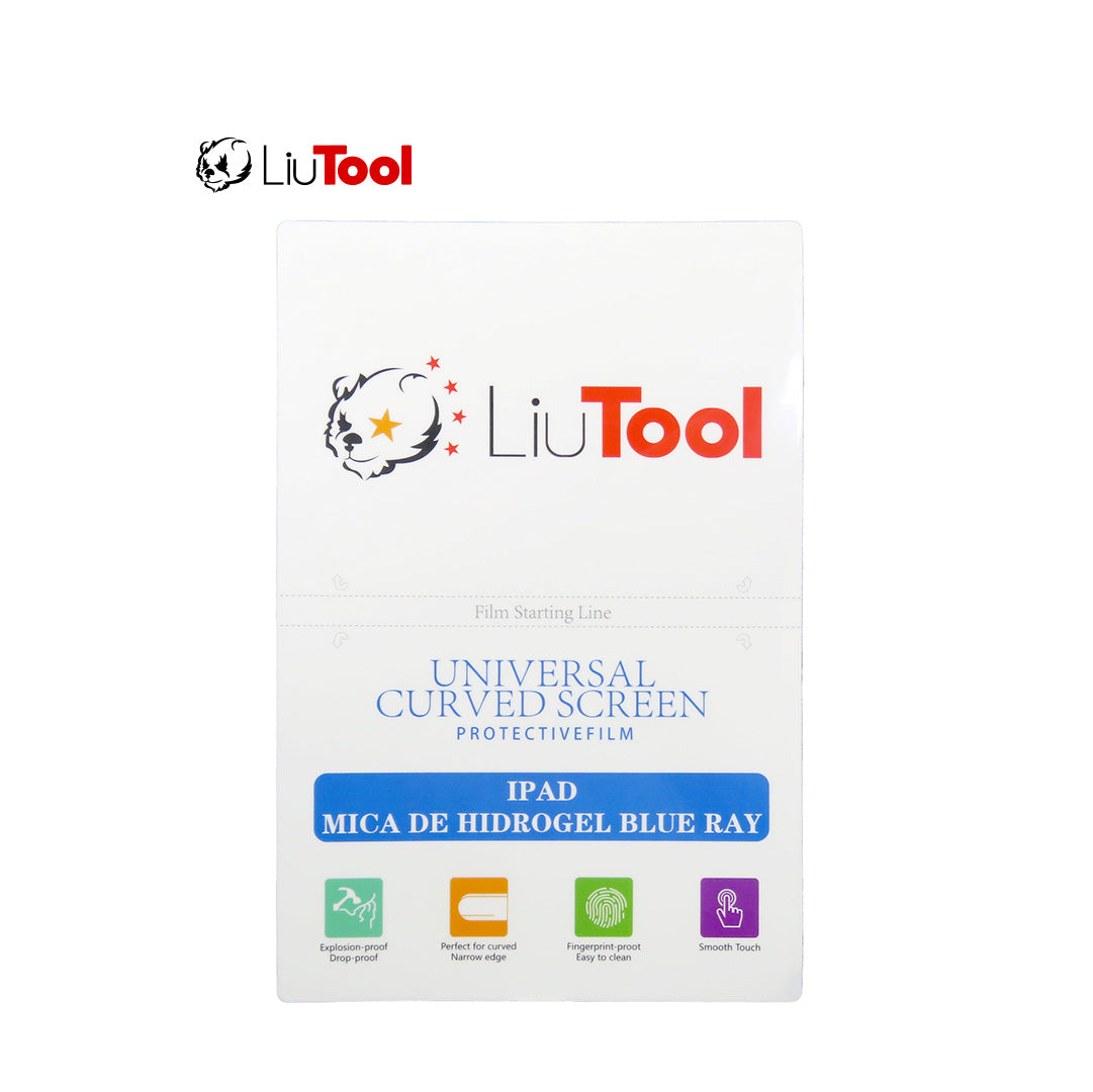 LIUTOOL MICA DE HIDROGEL IPAD BLUE RAY 12