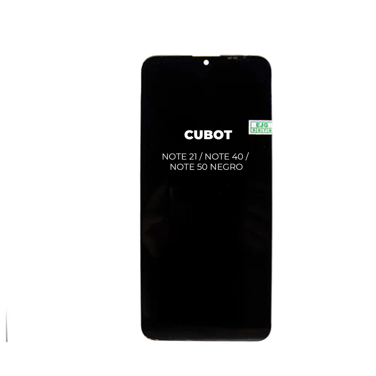 PANTALLA PARA CUBOT NOTE 21 / NOTE 40 / NOTE 50 NEGRO