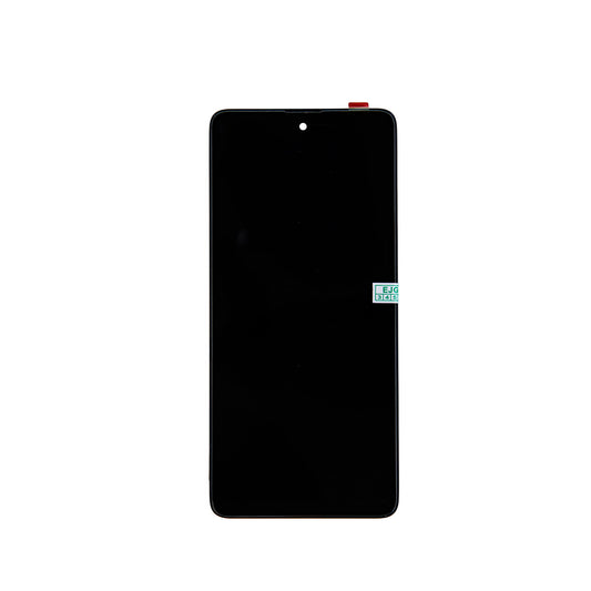 PANTALLA RECORTADA SAMSUNG A71 , A715 CON MARCO NEGRO INCELL