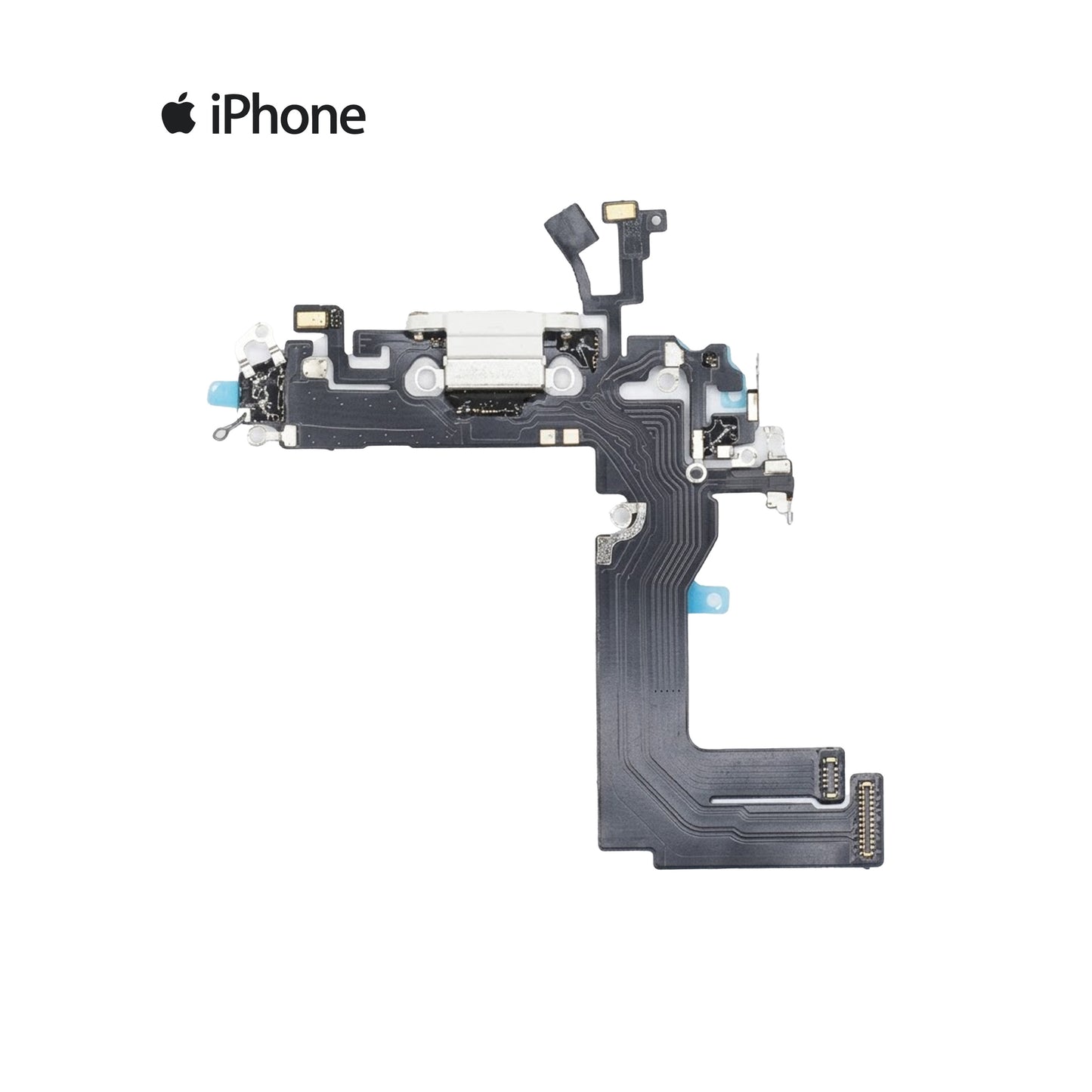 PLACA DE CARGA PARA IPHONE 13 MINI BLANCO