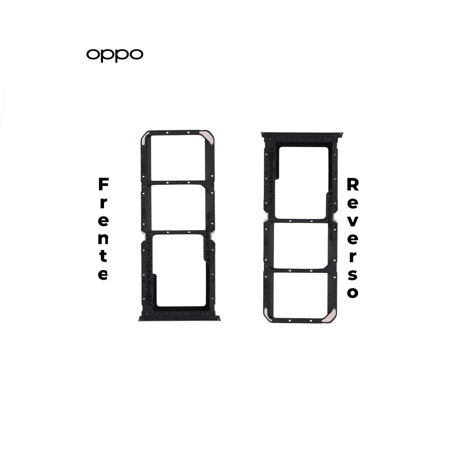 PORTA SIM OPPO A17 NEGRO