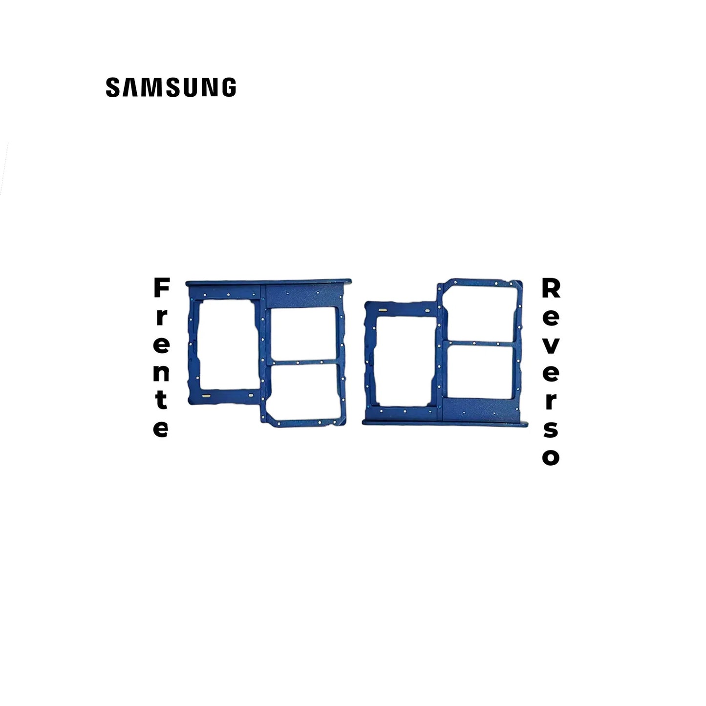 PORTA SIM SAMSUNG A01 CORE AZUL