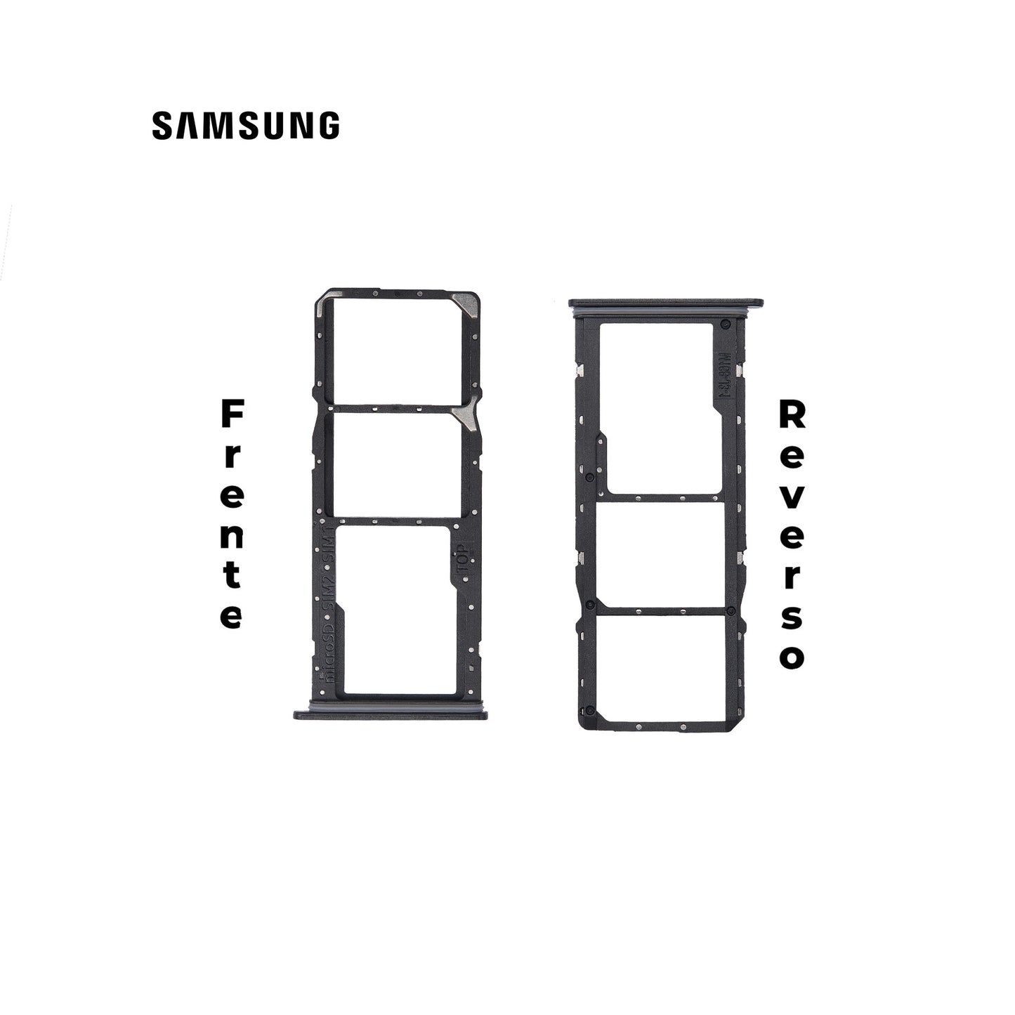PORTA SIM SAMSUNG A03 CORE NEGRO