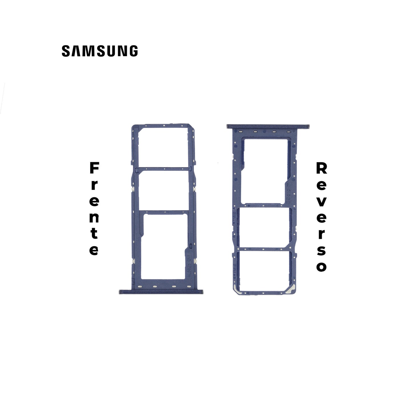 PORTA SIM SAMSUNG A03S AZUL