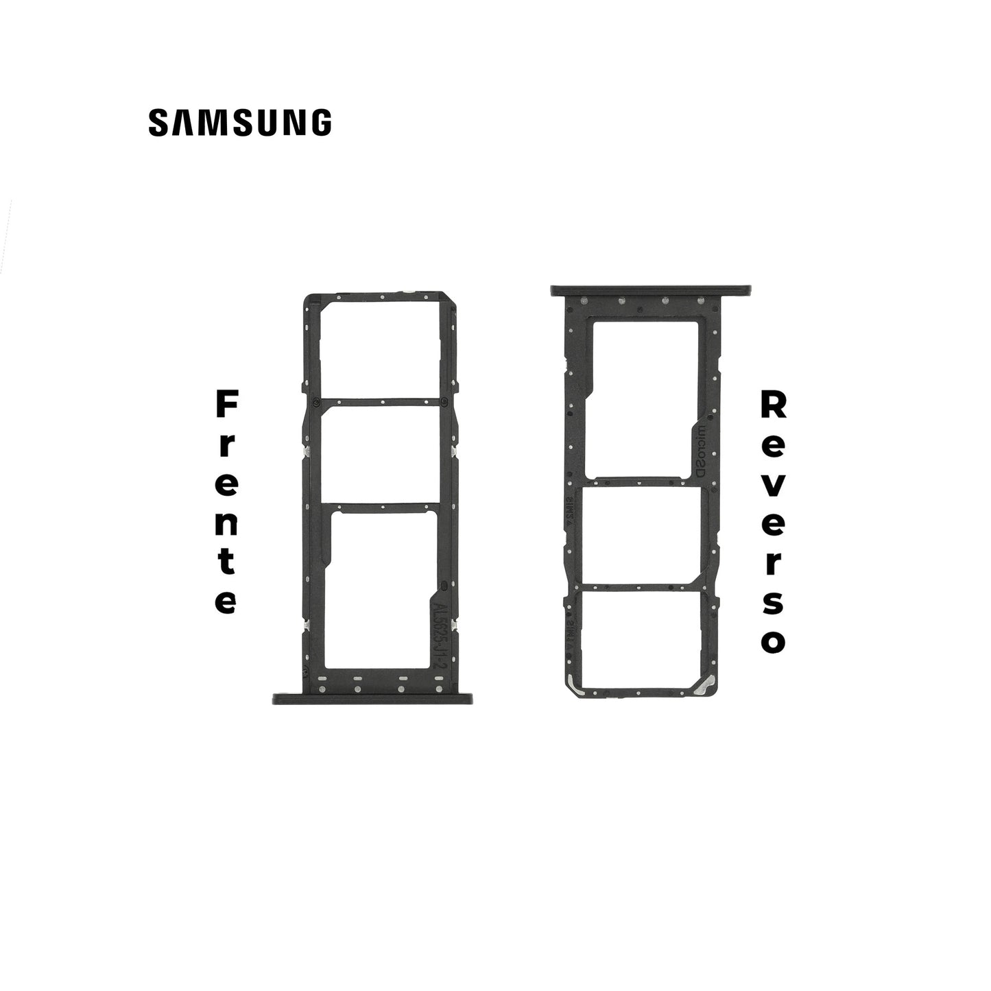 PORTA SIM SAMSUNG A03S NEGRO