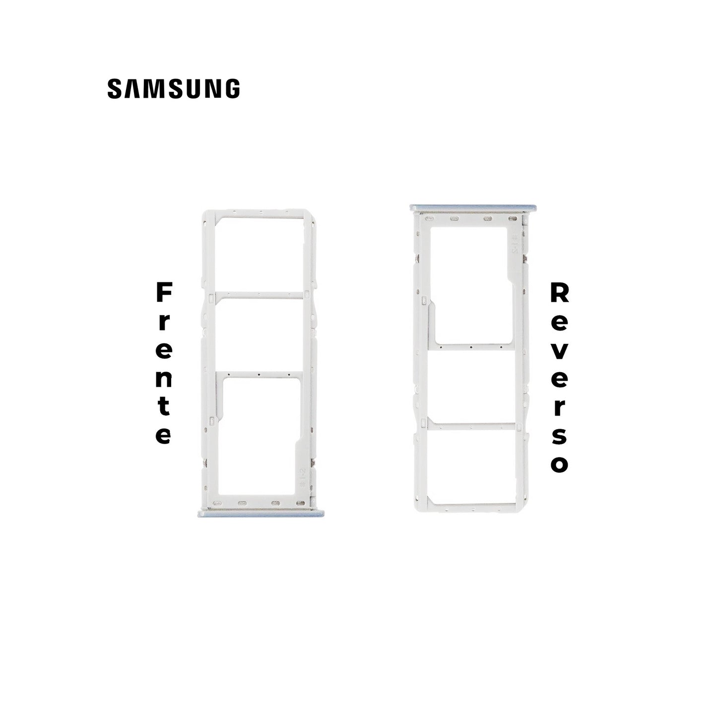 PORTA SIM SAMSUNG A30 BLANCO