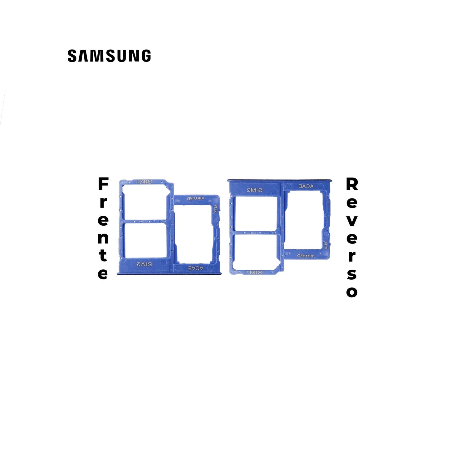 PORTA SIM SAMSUNG A31 AZUL