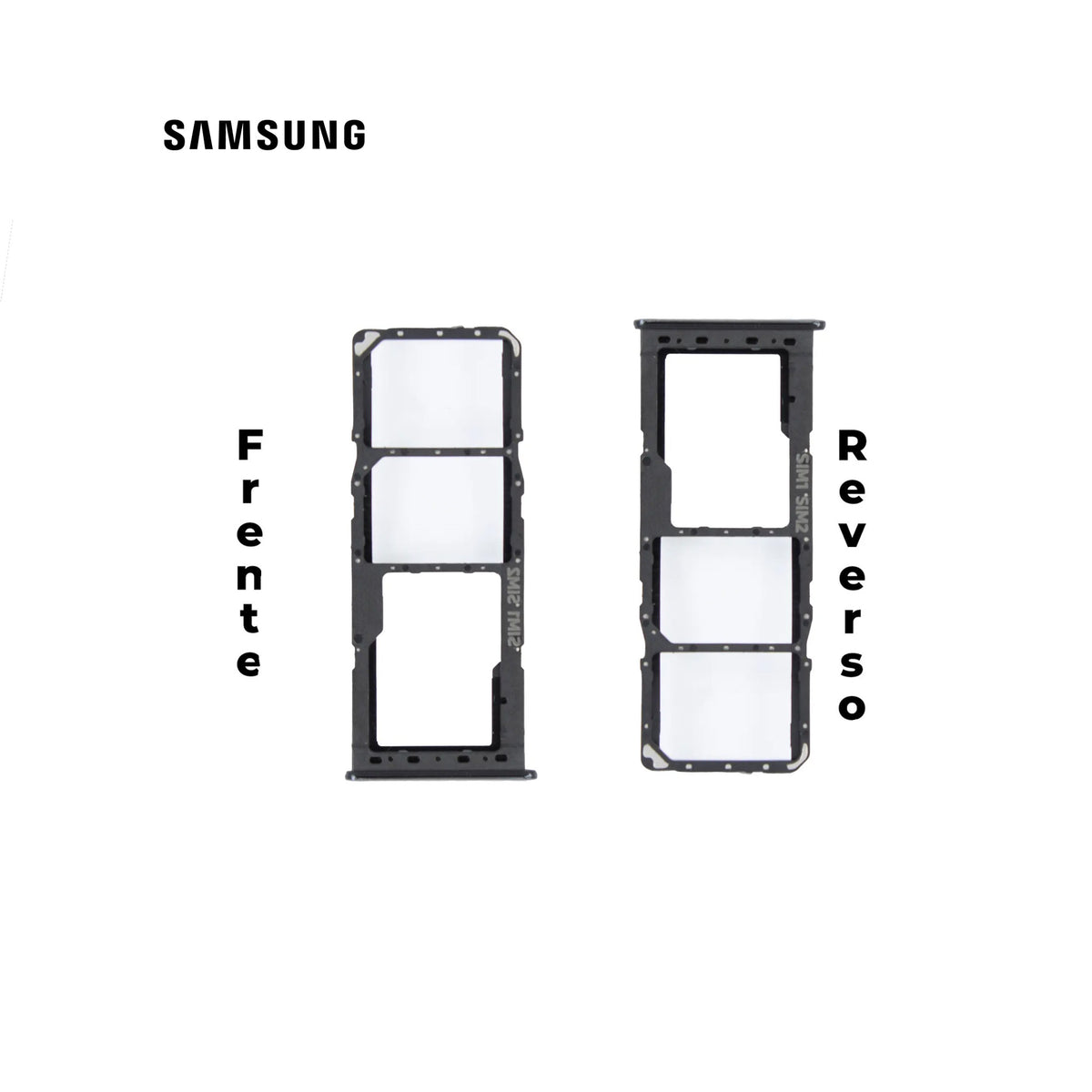 PORTA SIM SAMSUNG A32 4g NEGRO