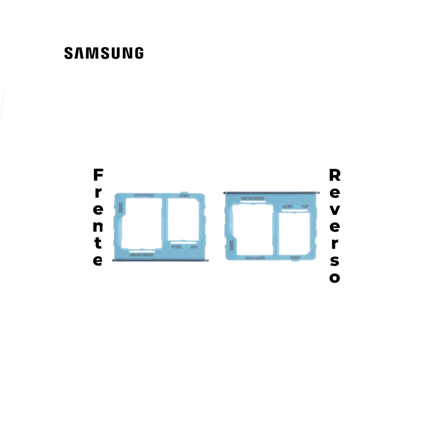 PORTA SIM SAMSUNG A32 5G AZUL