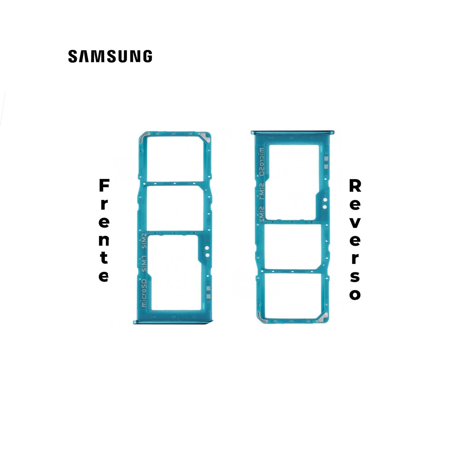 PORTA SIM SAMSUNG A50s VERDE